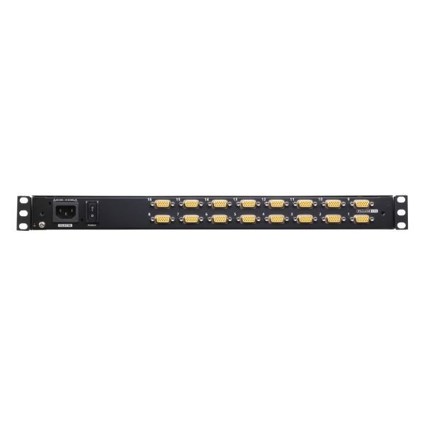 CL3116NX-ATA-AG - Bộ chuyển mạch KVM LCD ray đơn, độ sâu ngắn 16P